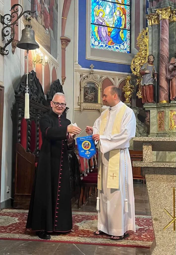 Uczniowie ze Włocławka pielgrzymowali do Uniejowa w Roku Jubileuszowym
