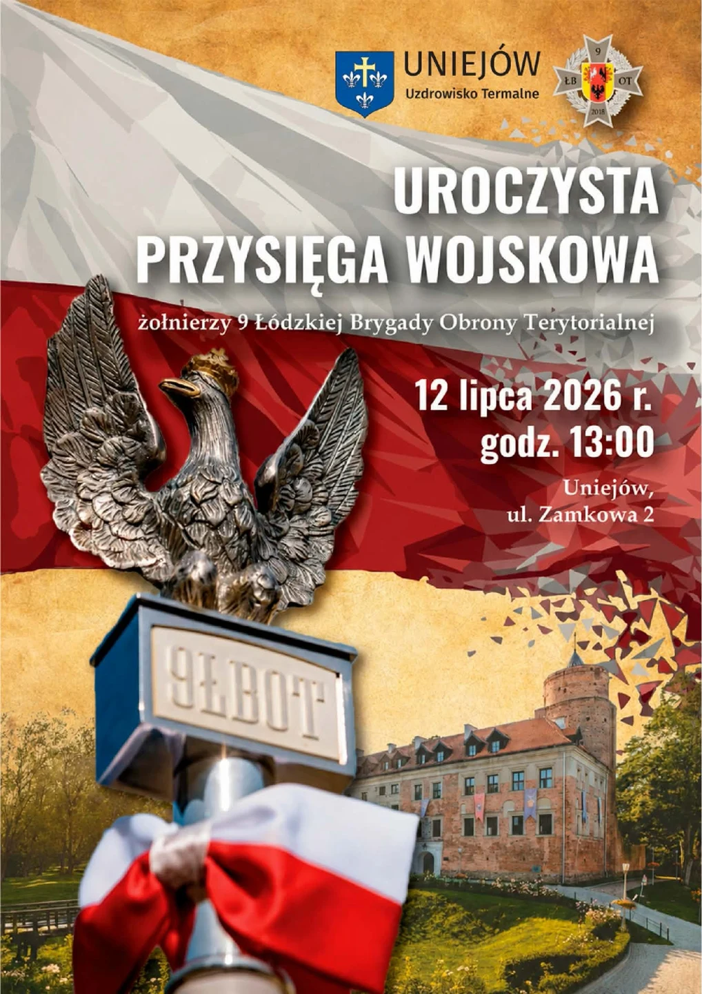 Przysięga Wojskowa 9 ŁBOT w Uniejowie – już w niedzielę