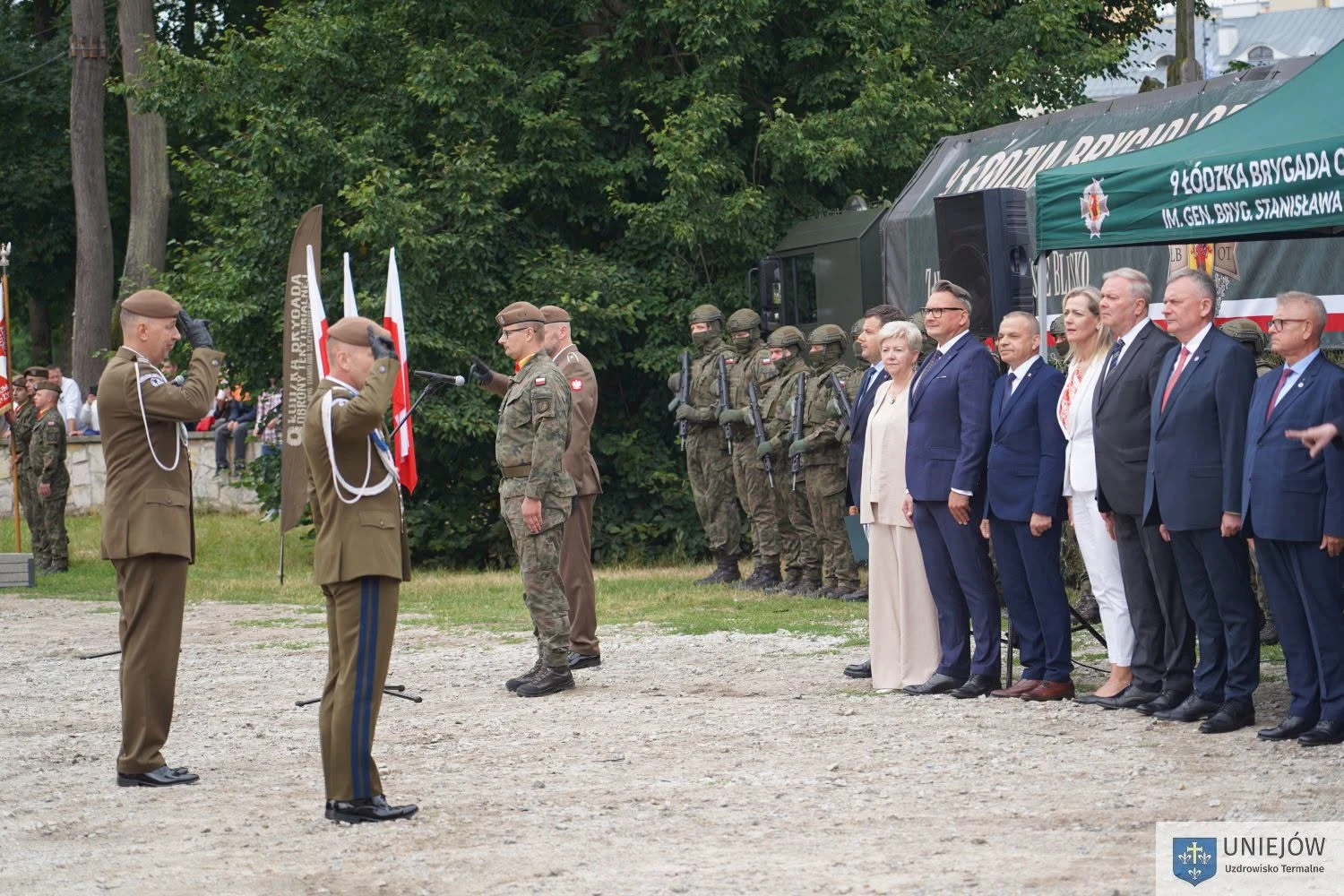 Ponad 100 żołnierzy złożyło przysięgę wojskową w Uniejowie — zdjęcie 11