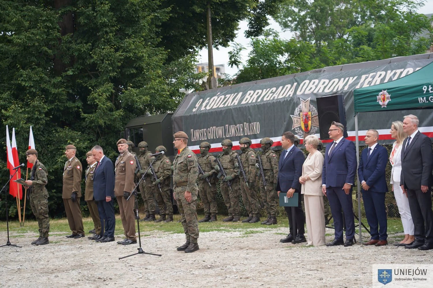 Ponad 100 żołnierzy złożyło przysięgę wojskową w Uniejowie — zdjęcie 24