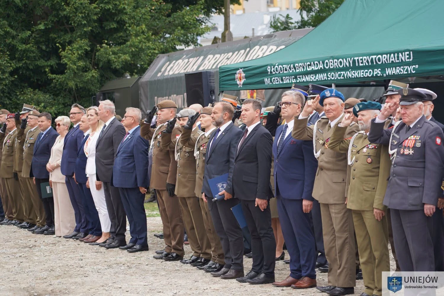 Ponad 100 żołnierzy złożyło przysięgę wojskową w Uniejowie — zdjęcie 39